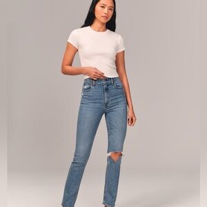 Abercrombie & Fitch 90’s Slim Straight Leg Jeans